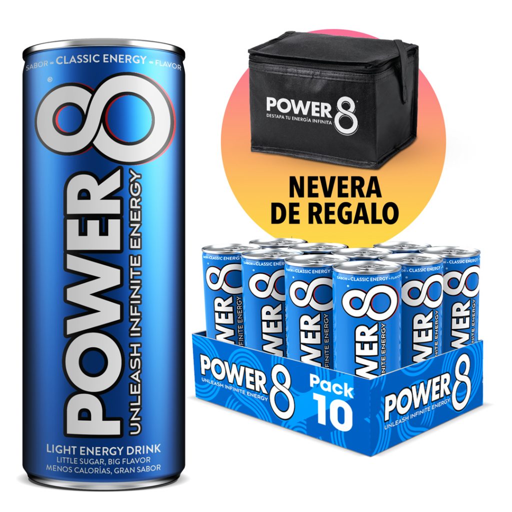 Power 8 – Light Energy Drink EN | Power 8
